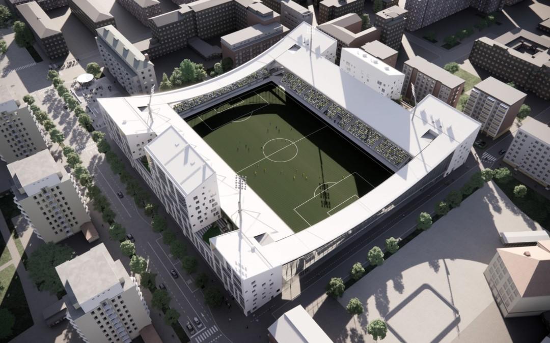 Uusi Tammelan stadion rakentuu Tampereella – Yksi Teräselementin historian haastavimpia teräsrunkoprojekteja