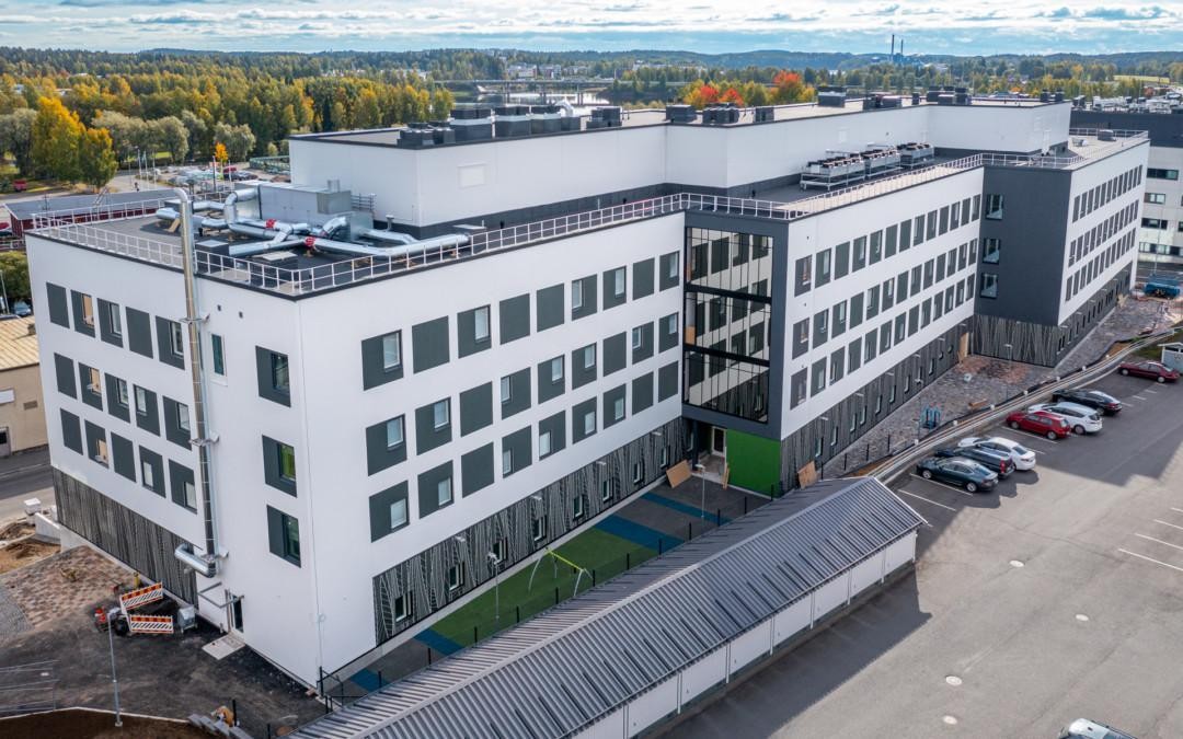 Rankaelementtiseinäurakka Mikkelissä valmistui