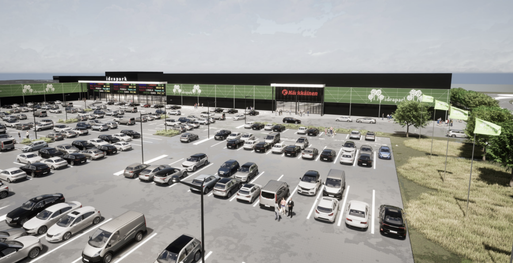 Ideapark Seinäjoki Kärkkäinen Teräselementti Toimitilarakentaminen