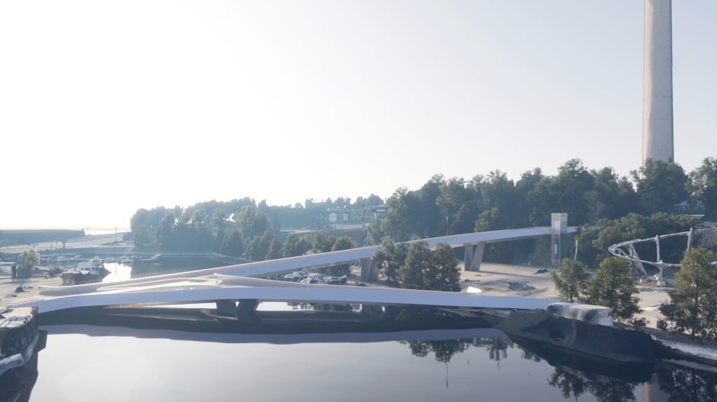 Särkänsilta Teräselementti