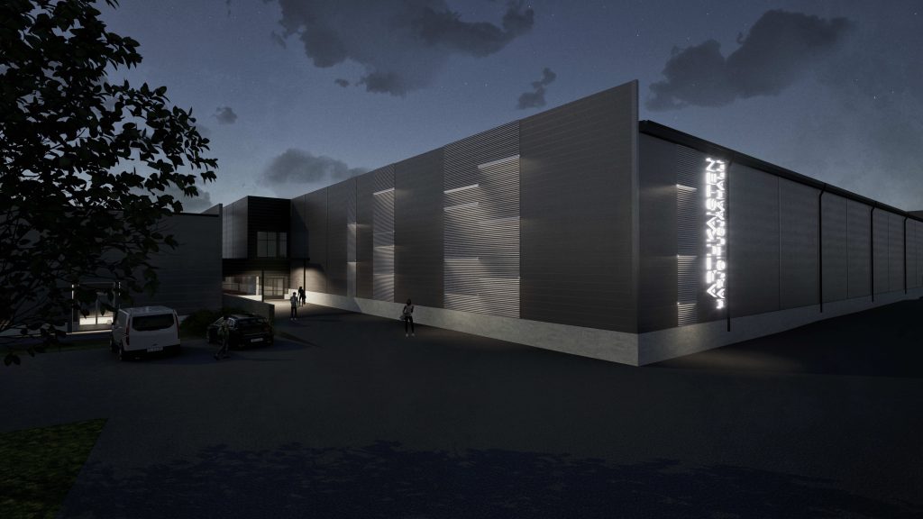 Artukaisten harjoitusjäähalli Turku Hallirakentaminen Teräselementti