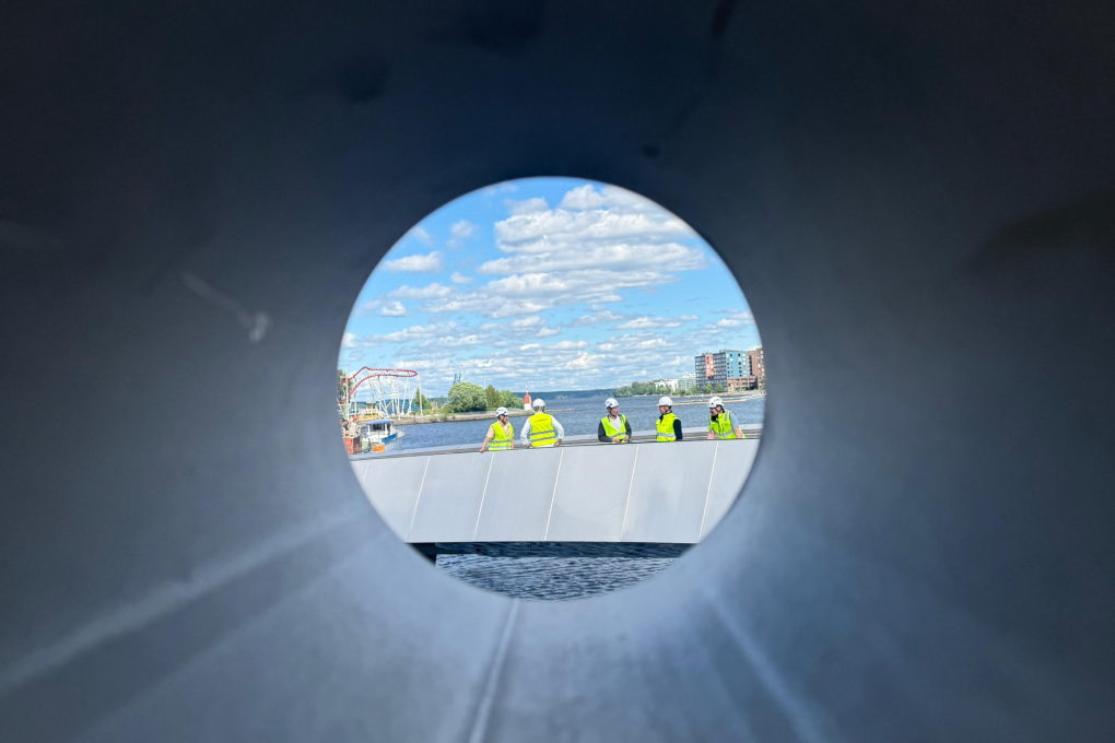 Tampere Särkänsilta Julkisivurakentaminen Teräselementti