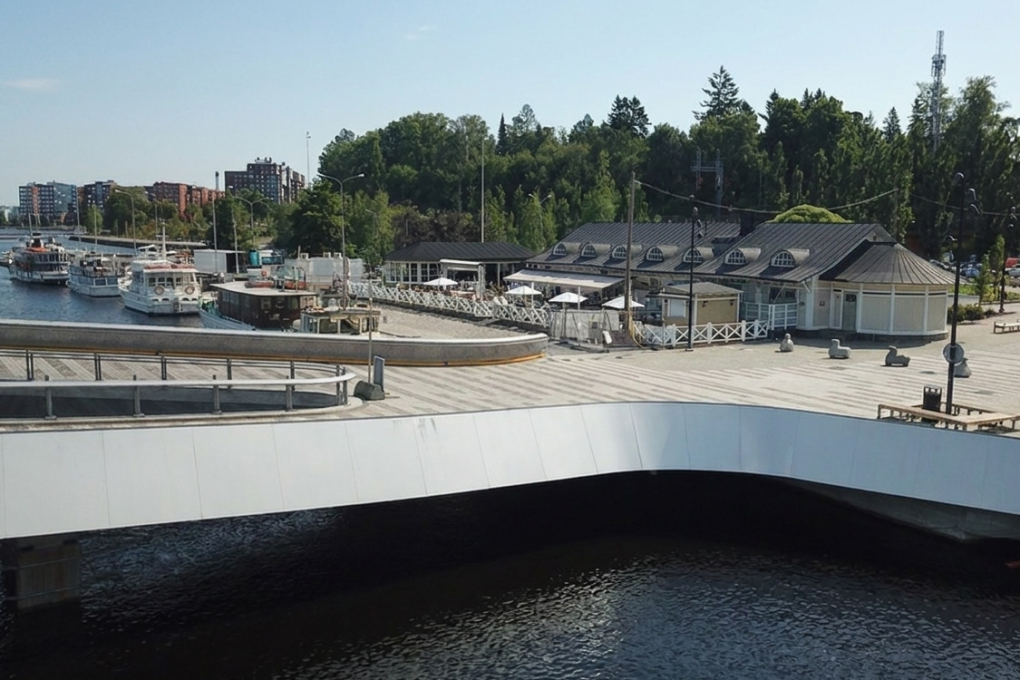 Särkänsilta Tampere Teräsrakenteet Julkisivurakentaminen Teräselementti