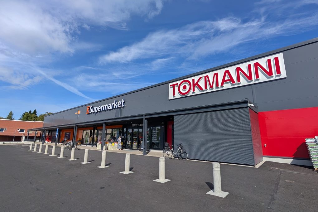K-Supermarket Tokmanni Ähtäri Toimitilarakentaminen Teräselementti