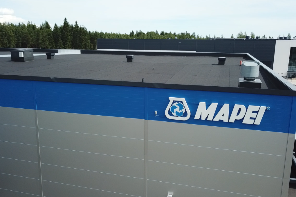 Tuusula Mapei Toimitilarakentaminen Teräselementti